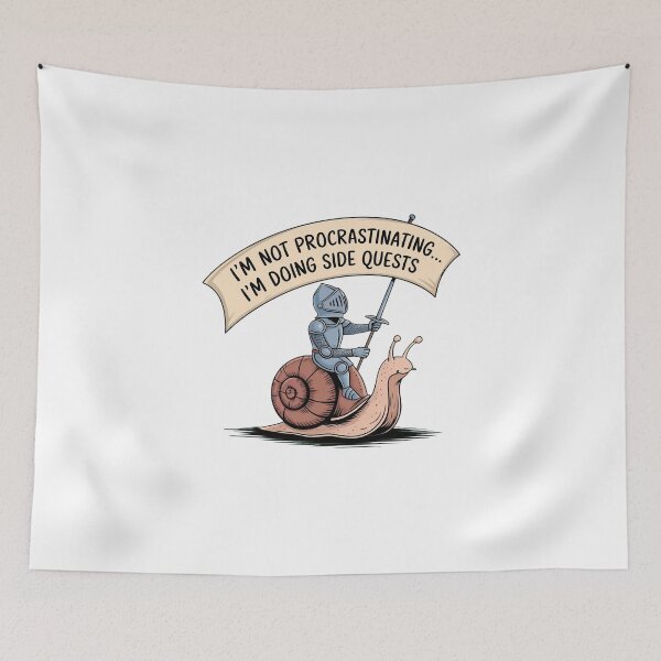 Item preview, I'm not procrastinating... I'm doing side quests designed and sold by Situstshirts.