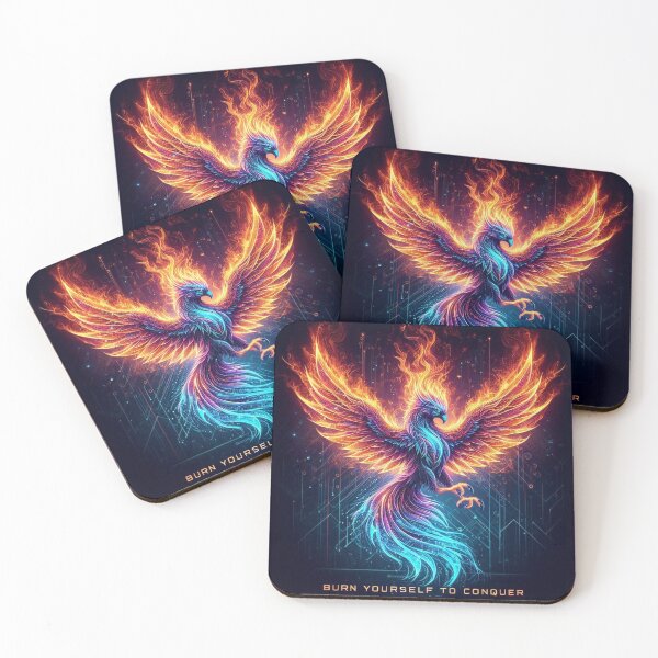 Item preview, Phoenix bird - Burn Yourself to Conquer designed and sold by Infinityspark.
