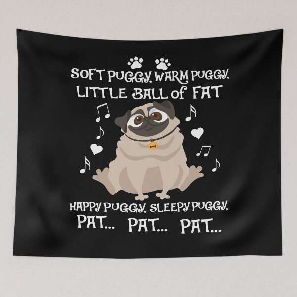 Item preview, Soft Puggy Warm Puggy Funny Pug Apparel And Gifts designed and sold by cgocgy.