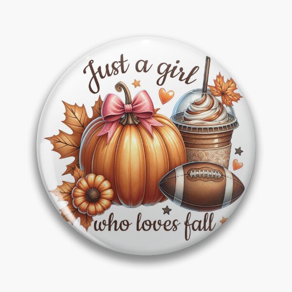 Item preview, Just A Girl Who Loves Fall designed and sold by kjanedesigns.