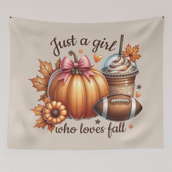 Item preview, Just A Girl Who Loves Fall designed and sold by kjanedesigns.
