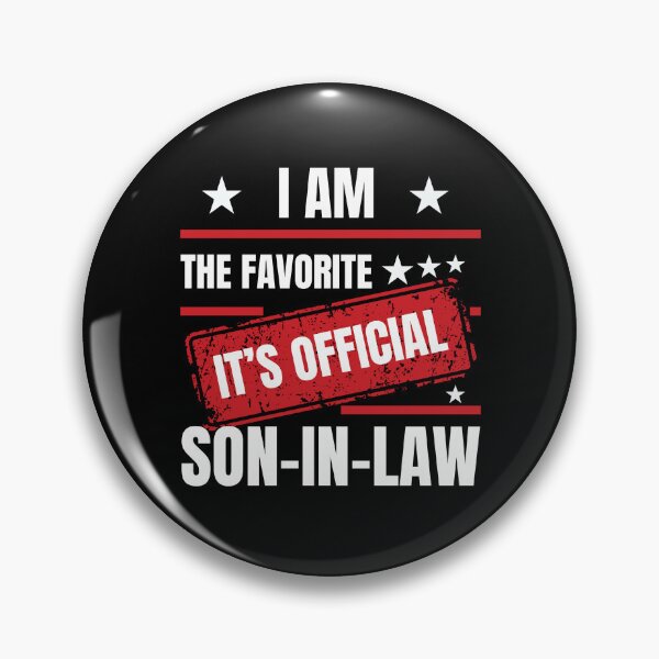 Item preview,  It’s Official – I’m the Favorite Son-in-Law Funny T-Shirt  designed and sold by Pixie-agenca.