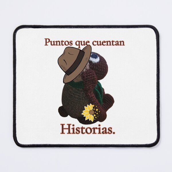 Item preview, Brown Amigurumi Sheep, with hat and phrase. designed and sold by amigurumivane.