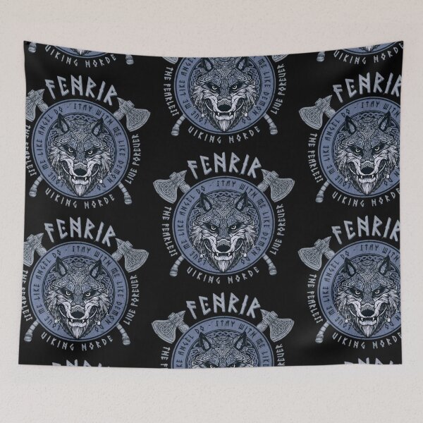 Item preview, Viking Nordic Fenrir designed and sold by LuizSilva1983.