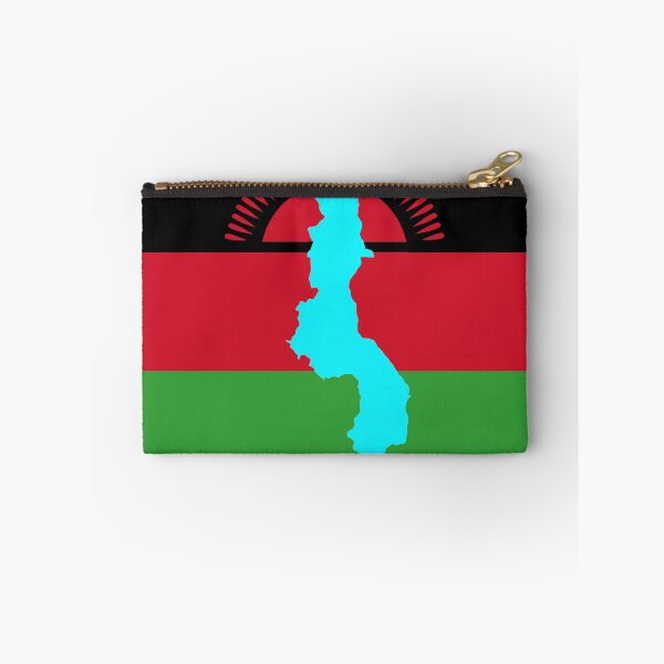 Item preview, Malawi Flag With Map of Malawi designed and sold by Havocgirl.