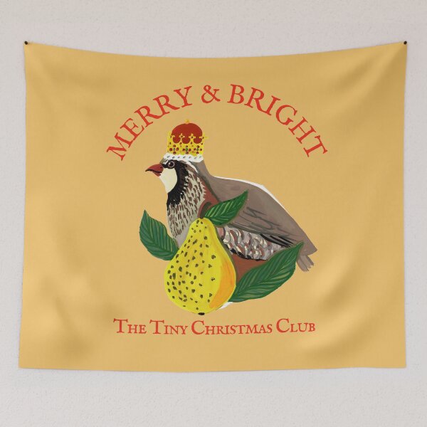 Item preview, Merry & Bright  Partridge in a Pear Tree - The Tiny Adorables Christmas Club Angel - The Tiny Christmas Club - Jemma Jamie Skidmore designed and sold by Jemma Jamie Skidmore.