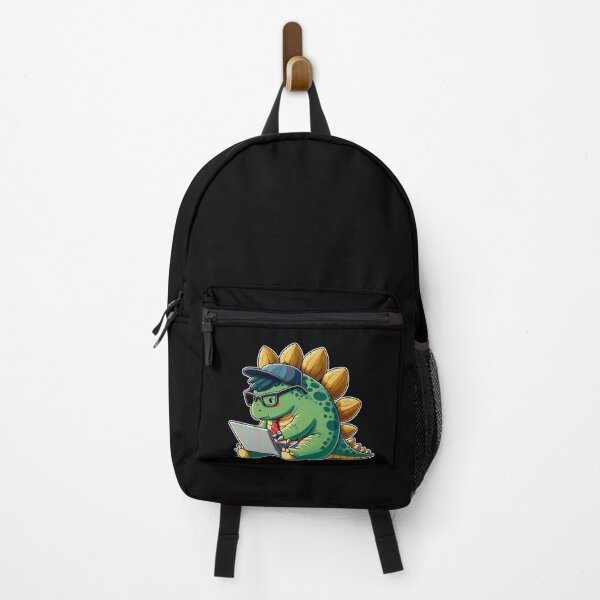 Item preview, Stegosaurus on a Laptop designed and sold by vaxiek.