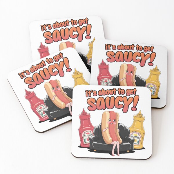 Item preview, It's About To Get Saucy!  designed and sold by Wegetees.