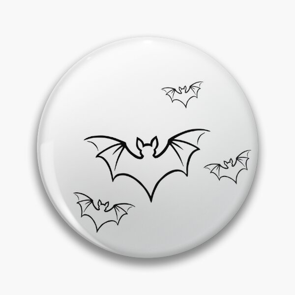 Item preview, Copy of The Timeless Bat: Elegance in Mystery, Pattern, Unique designed and sold by villacreativa.