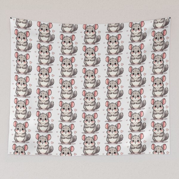 Item preview, Pixel Fluff and Chinchilla Joy designed and sold by NaturePixel.