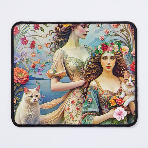 Item preview, Island of the Childless Cat Ladies designed and sold by Lisa Marie Mercer.