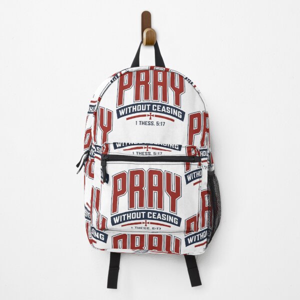 Item preview, Pray Without Ceasing - Christian Men's Faith-Based Design for All Products by Haha Handles Hub designed and sold by HahaHandlesHub.