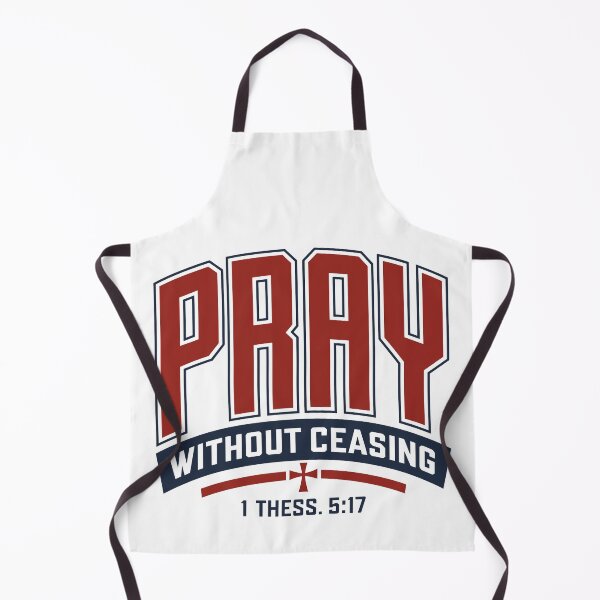 Item preview, Pray Without Ceasing - Christian Men's Faith-Based Design for All Products by Haha Handles Hub designed and sold by HahaHandlesHub.