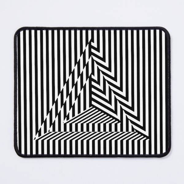 Item preview, Optical illusion with triangles and lines designed and sold by Marcu Ioachim.