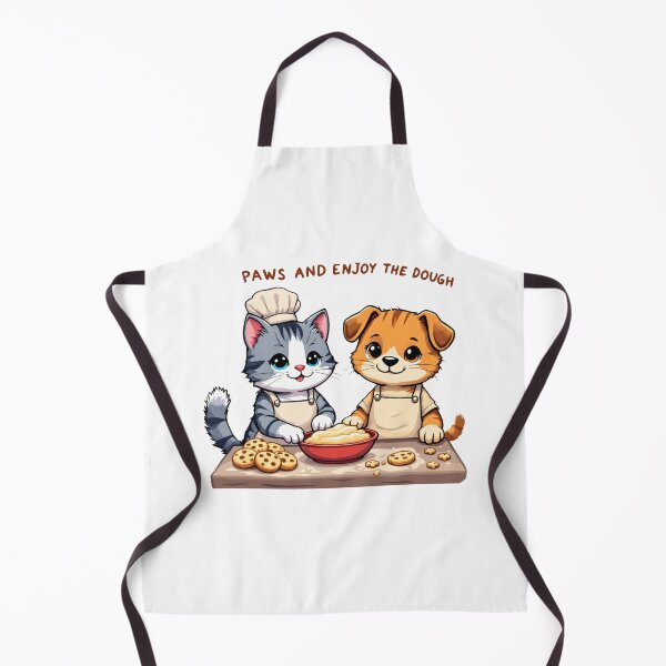 Item preview, Paws And Enjoy The Dough - Funny Pet Lover Bakery Design designed and sold by IM Hunter.