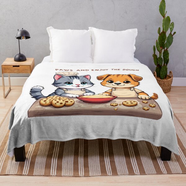 Item preview, Paws And Enjoy The Dough - Funny Pet Lover Bakery Design designed and sold by IM Hunter.