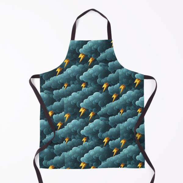 Item preview, Electric Storm: Bold Lightning and Clouds Pattern designed and sold by SeanOsShirts.
