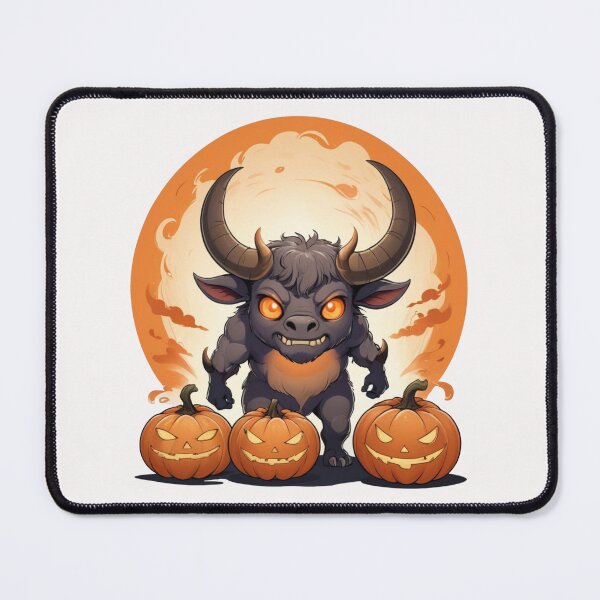 Item preview, Halloween Cartoon Minotaur designed and sold by Krieghorn.