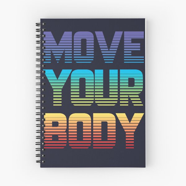 Item preview, Move Your Body Rainbow Gradient designed and sold by grinningskull.