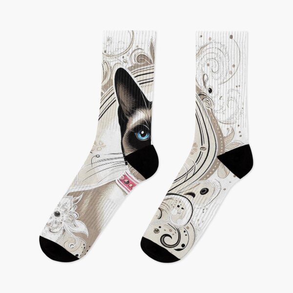Item preview, Sassy and Stylish: The Siamese Cat designed and sold by communedesigns.