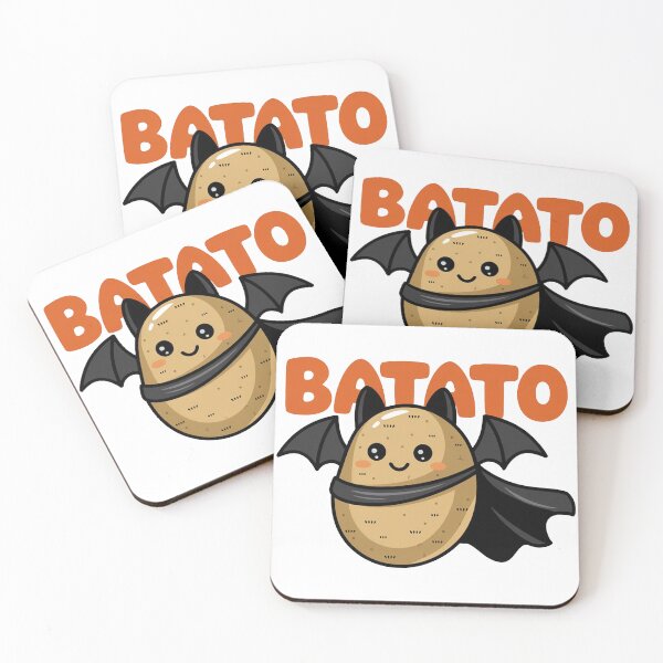 Item preview, Batato – Cute Potato Bat Halloween Sticker designed and sold by MonkiFlipp.