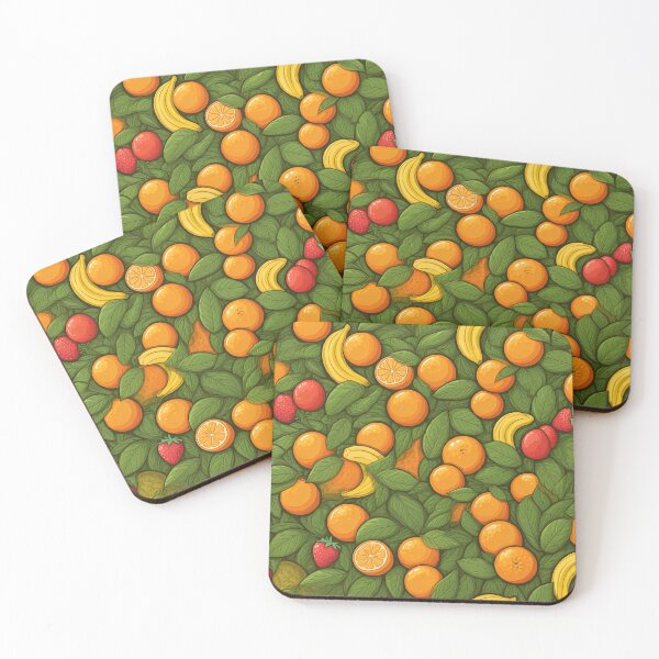 Item preview, Fruit Fiesta: Lively Oranges, Strawberries & Bananas designed and sold by SeanOsShirts.