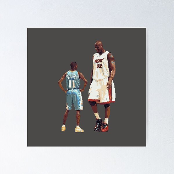 Item preview, Shaquille O'neal and Earl Boykins designed and sold by pixelsports2.
