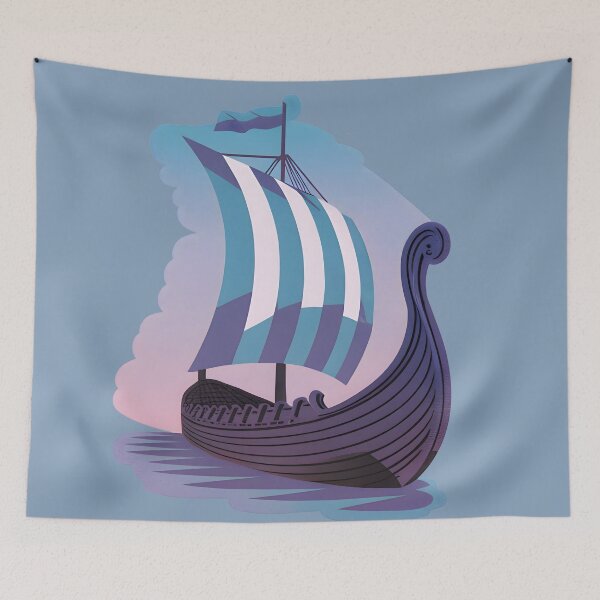 Item preview, Viking ship at sea, viking ship, Viking, viking dad, best dad ever, dad, happy dad day designed and sold by PRYMULLART.