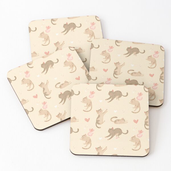 Item preview, Cat Cuteness: Playful Poses in Purrfect Pattern designed and sold by SeanOsShirts.