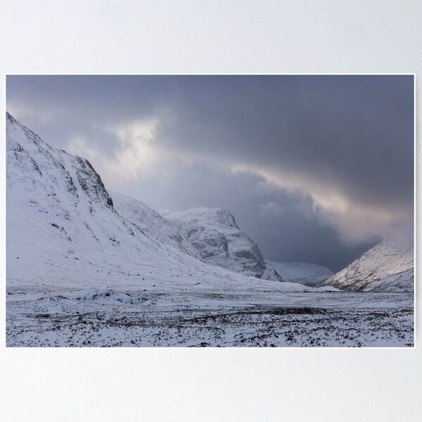 Item preview, Glen Coe Snow Clouds Scottish Highlands designed and sold by PhotosEcosse.