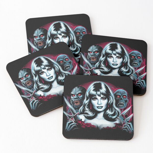 Item preview, 80s Horror Girl designed and sold by PulpVintage.