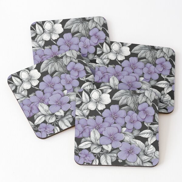 Item preview, Purple flowers designed and sold by AnnRu-art.