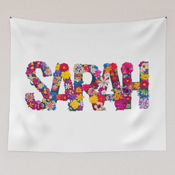 Item preview, Sarah | Girls Name | Custom Name | Sticker | t-shirt designed and sold by RedCircleArt.