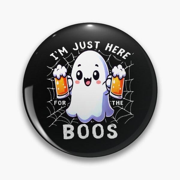 Item preview, I'm Here For The Boos, Halloween, Ghost designed and sold by Teetreasure2.