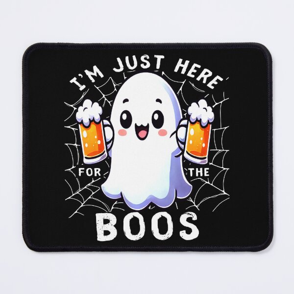 Item preview, I'm Here For The Boos, Halloween, Ghost designed and sold by Teetreasure2.
