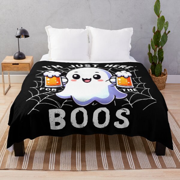 Item preview, I'm Here For The Boos, Halloween, Ghost designed and sold by Teetreasure2.
