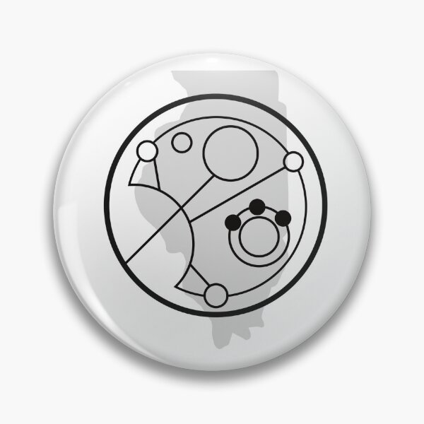 Item preview, Illinois Circular Gallifreyan  designed and sold by protagonistivy.