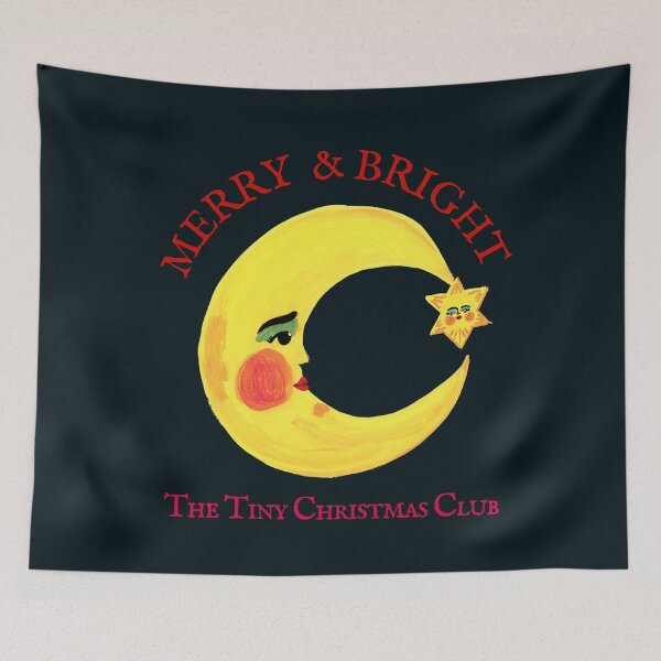 Item preview, Moon and Star - The Tiny Adorables Christmas Club Angel - The Tiny Christmas Club - Jemma Jamie Skidmore designed and sold by Jemma Jamie Skidmore.
