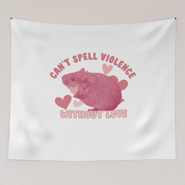Item preview, Cant spell violence without love designed and sold by goblinbabe.