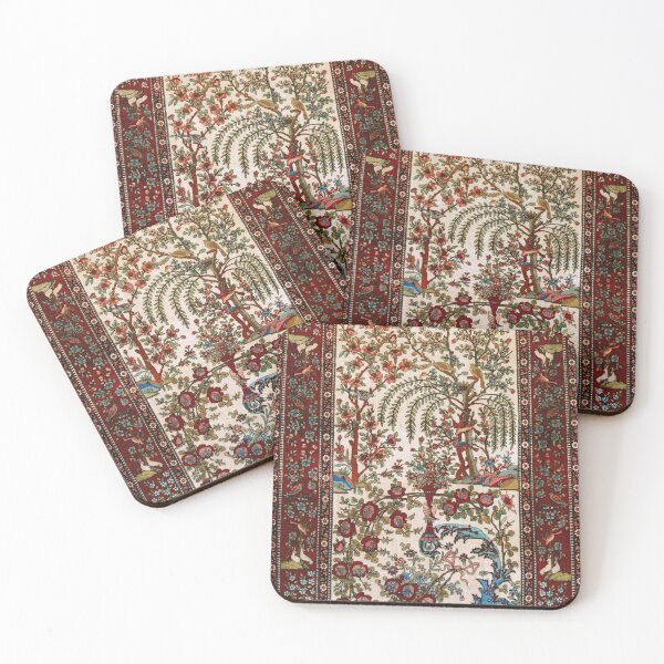 Item preview, Antique Persian Paradise Garden Rug Print designed and sold by Vicky Brago-Mitchell®.