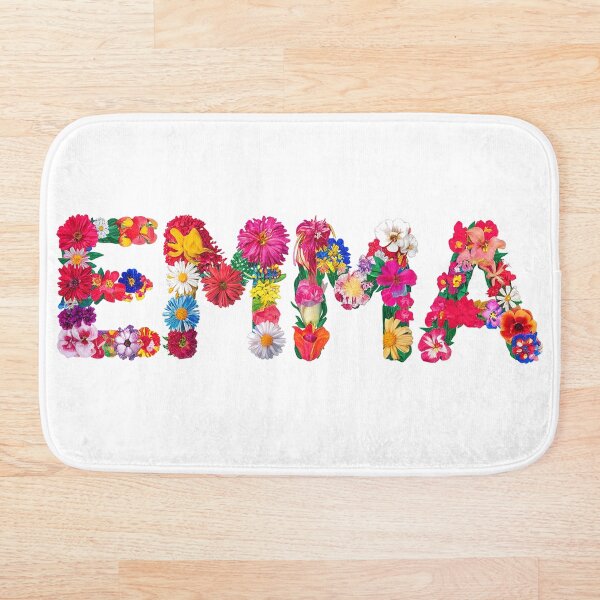 Artikelvorschau, Emma | Mädchenname | Benutzerdefinierter Name | Aufkleber | T-Shirt entworfen und verkauft von RedCircleArt.