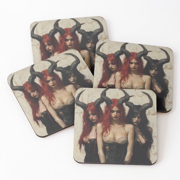 Item preview, Three Demoness designed and sold by CursedbyLilith.