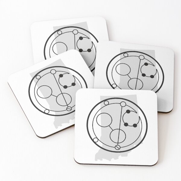 Item preview, Indiana Circular Gallifreyan  designed and sold by protagonistivy.