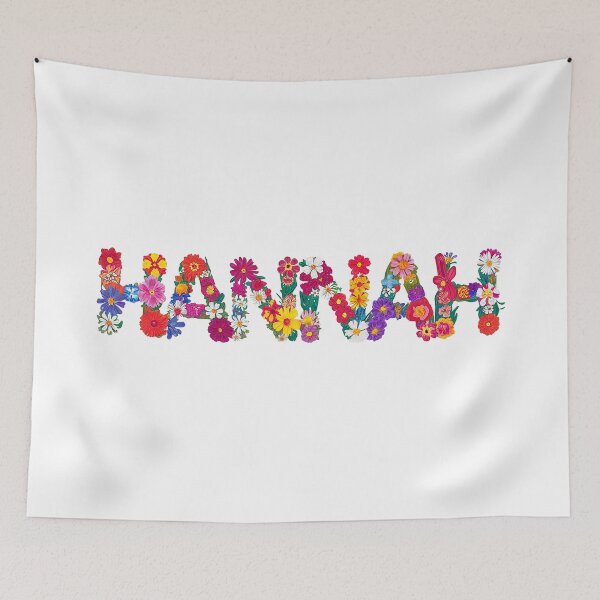 Item preview, Hannah | Girls Name | Custom Name | Sticker | t-shirt designed and sold by RedCircleArt.