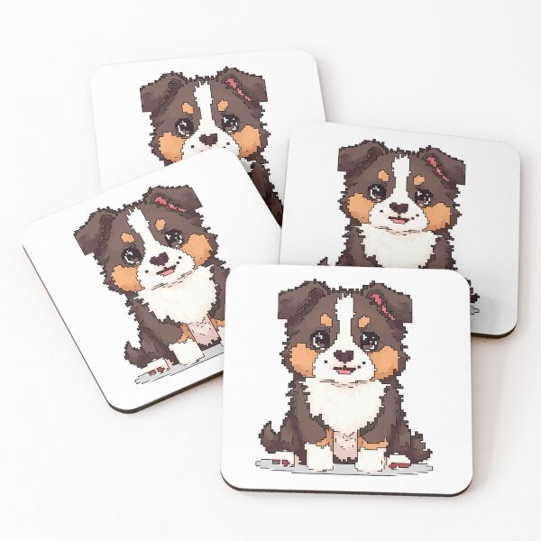 Item preview, Pixel Aussie Pup designed and sold by NaturePixel.