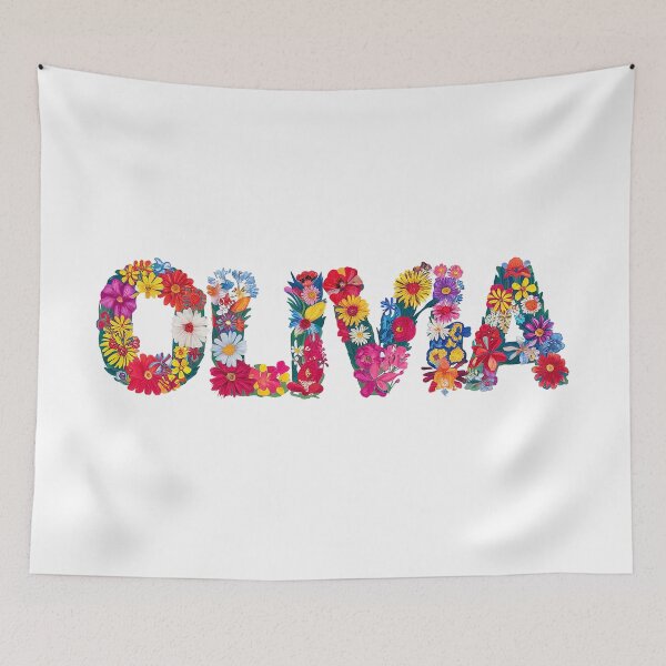 Item preview, Olivia | Girls Name | Custom Name | Sticker | t-shirt designed and sold by RedCircleArt.