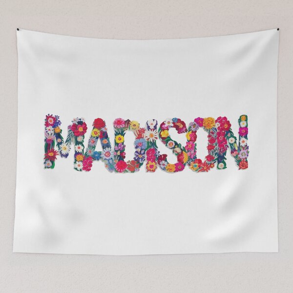 Item preview, Madison | Girls Name | Custom Name | Sticker | t-shirt designed and sold by RedCircleArt.