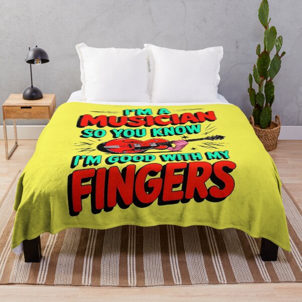 Item preview, I'm A Musician So You Know I'm Good With My Fingers Funny Joke designed and sold by TheArtOfPat.