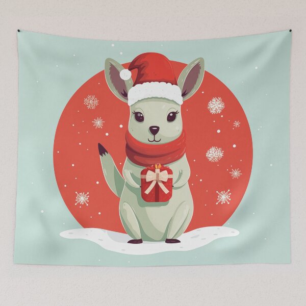 Item preview, Cute Christmas Kangaroo designed and sold by Rtymer.