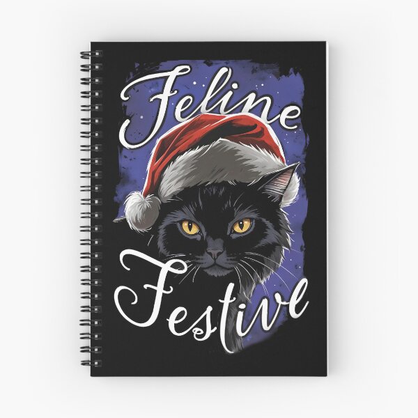 Item preview, Feline Festive designed and sold by blackbean21.